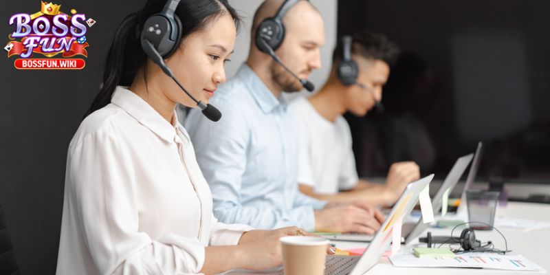 Liên Hệ BOSSFUN Nhận Hỗ Trợ Nhanh Qua Hotline & Chat 3 Giải đáp những thắc mắc của người chơi một cách nhanh chóng